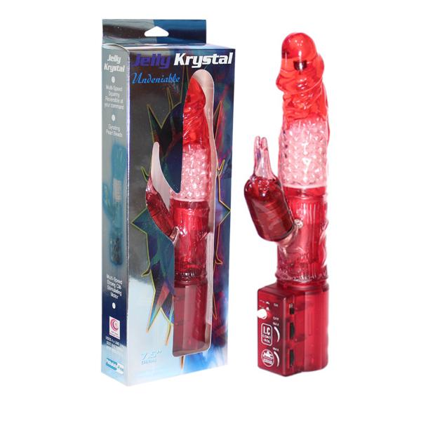 t220063 - Вибромассажер "Jelly Krystal Undeniable" t220063 - Вибромассажер "Jelly Krystal Undeniable"