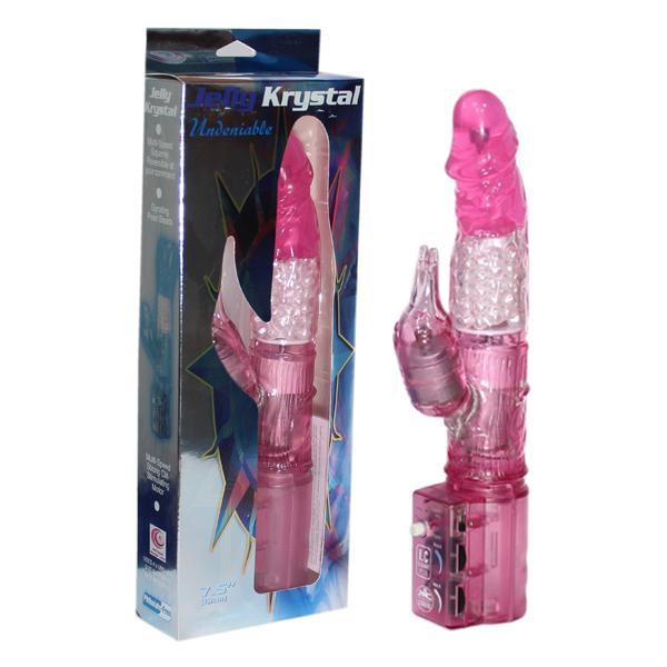 t220061 - Вибромассажер "Jelly Krystal Undeniable" t220061 - Вибромассажер "Jelly Krystal Undeniable"