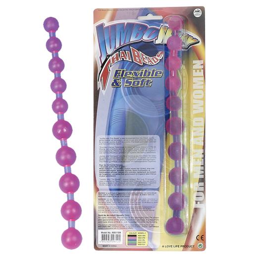 t110505 - Анальные бусы "Jumbo JELLY Thai Beads" t110505 - Анальные бусы "Jumbo JELLY Thai Beads"