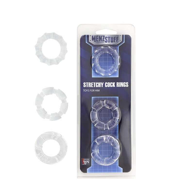 dd20835 - Набор колец "Stretchy Cock Rings" dd20835 - Набор колец "Stretchy Cock Rings"