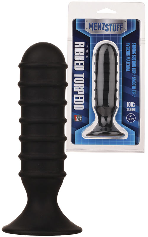 dd20727 - Анальный стимулятор "Ribbed Torpedo" dd20727 - Анальный стимулятор "Ribbed Torpedo"