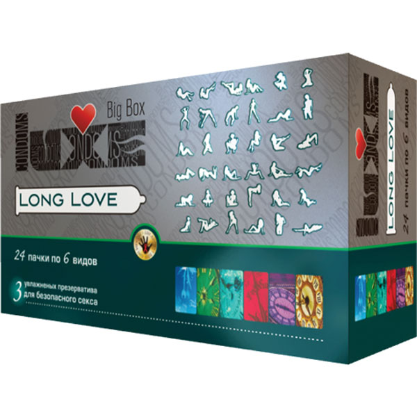con00006 - Презервативы "Luxe Big Box - Long Love", 3 шт. con00006 - Презервативы "Luxe Big Box - Long Love", 3 шт.