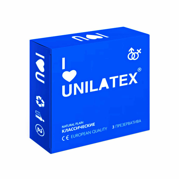 con90006 - Презервативы "Unilatex Natural Plain", 3 шт. con90006 - Презервативы "Unilatex Natural Plain", 3 шт.