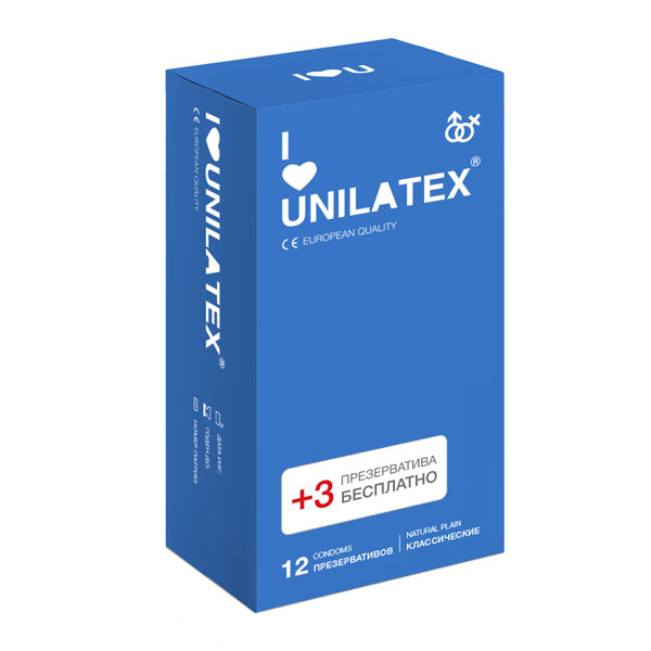 con90011 - Презервативы "Unilatex Natural", 15 шт. con90011 - Презервативы "Unilatex Natural", 15 шт.