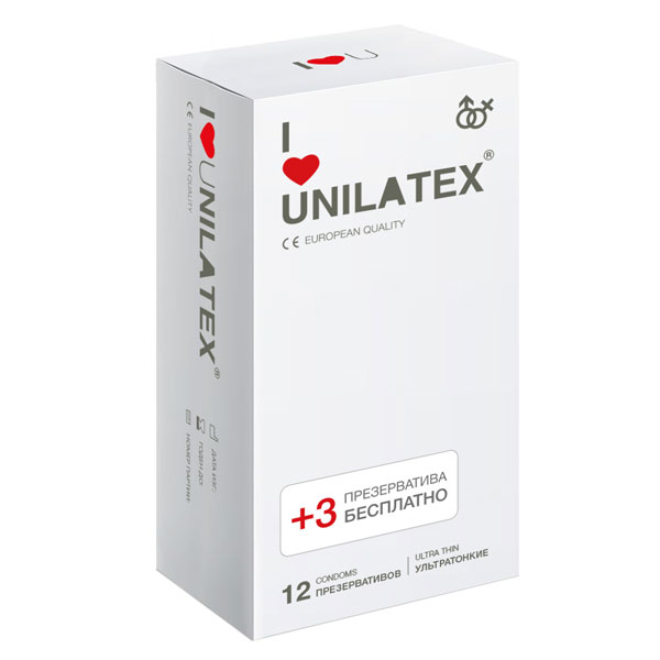 con90013 - Презервативы "Unilatex Ultrathin", 15 шт. con90013 - Презервативы "Unilatex Ultrathin", 15 шт.