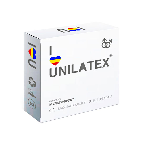 con90007 - Презервативы "Unilatex Multifruits", 3 шт. con90007 - Презервативы "Unilatex Multifruits", 3 шт.