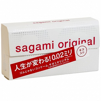 con11393 - Презервативы "Sagami Original 0.02", 6 шт. con11393 - Презервативы "Sagami Original 0.02", 6 шт.