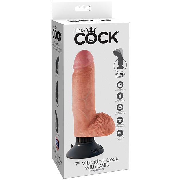 dd44859 - Вибратор "King Cock 7" dd44859 - Вибратор "King Cock 7"