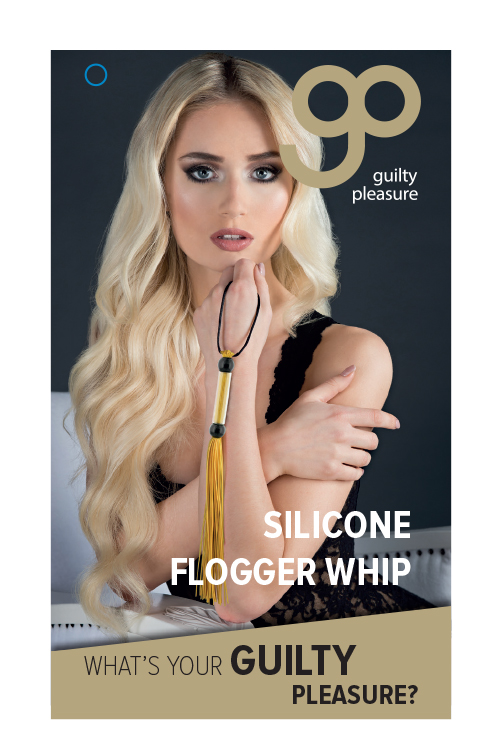 t520084 - Мини-плеть "GP Silicone Flogger Whip" t520084 - Мини-плеть "GP Silicone Flogger Whip"