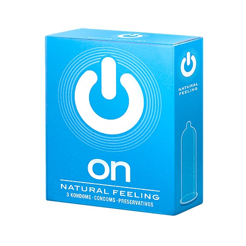 con80019 - Презервативы "On Natural Feeling", 3 шт. con80019 - Презервативы "On Natural Feeling", 3 шт.