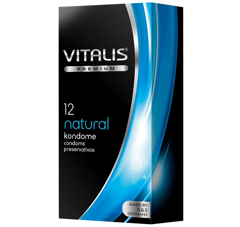 con80024 - Презервативы "Vitalis Premium Natural", 12 шт. con80024 - Презервативы "Vitalis Premium Natural", 12 шт.