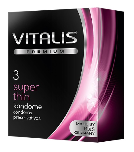 con80038 - Презервативы "Vitalis Premium Super Thin", 3 шт. con80038 - Презервативы "Vitalis Premium Super Thin", 3 шт.