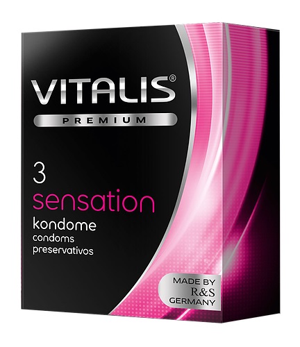 con80035 - Презервативы "Vitalis Premium Sensation", 3 шт. con80035 - Презервативы "Vitalis Premium Sensation", 3 шт.