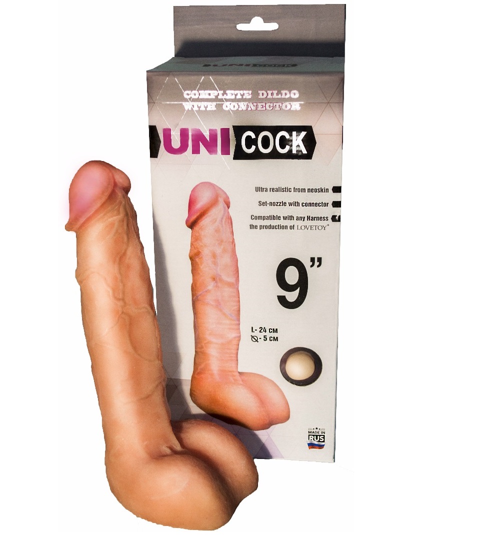 ru083303 - Насадка-фаллопротез "Unicock 9" ru083303 - Насадка-фаллопротез "Unicock 9"
