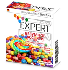 con00130 - Презервативы "Expert - Безумное Ассорти", 3 шт. con00130 - Презервативы "Expert - Безумное Ассорти", 3 шт.