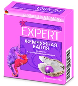 con00131 - Презервативы "Expert - Жемчужная Капля", 3 шт. con00131 - Презервативы "Expert - Жемчужная Капля", 3 шт.