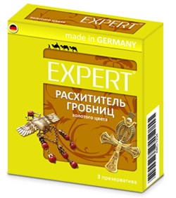 con00125 - Презервативы "Expert - Расхититель Гробниц", 3 шт. con00125 - Презервативы "Expert - Расхититель Гробниц", 3 шт.