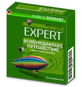 con00121 - Презервативы "Expert - Возбуждающее путешествие", 3 шт. con00121 - Презервативы "Expert - Возбуждающее путешествие", 3 шт.