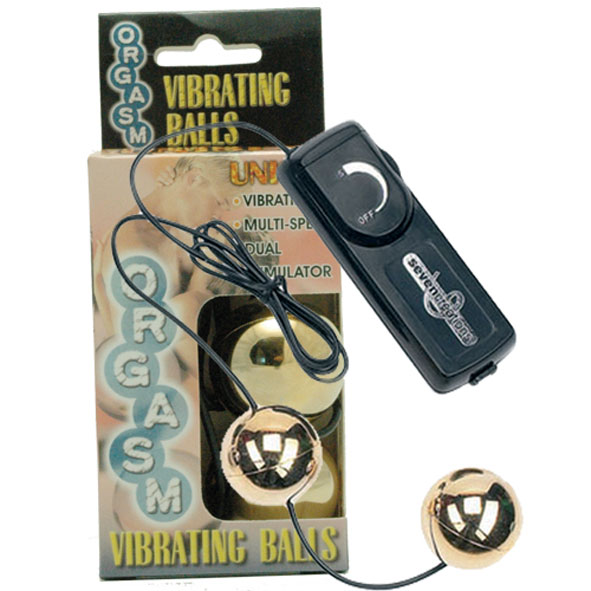 dd50249 - Вагинальные шарики "Gold Vibrating Balls" dd50249 - Вагинальные шарики "Gold Vibrating Balls"