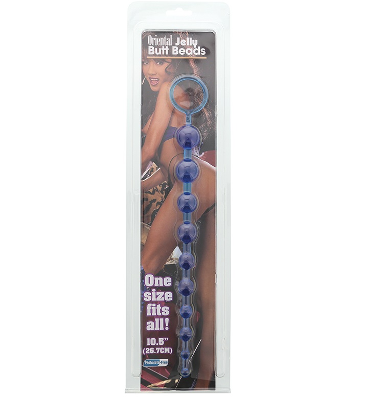 t110500 - Анальная цепочка "Blue Oriental Butt Beads" t110500 - Анальная цепочка "Blue Oriental Butt Beads"