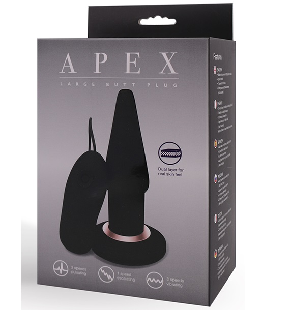 dd51071 - Анальная пробка "Apex Butt Plug Large" dd51071 - Анальная пробка "Apex Butt Plug Large"