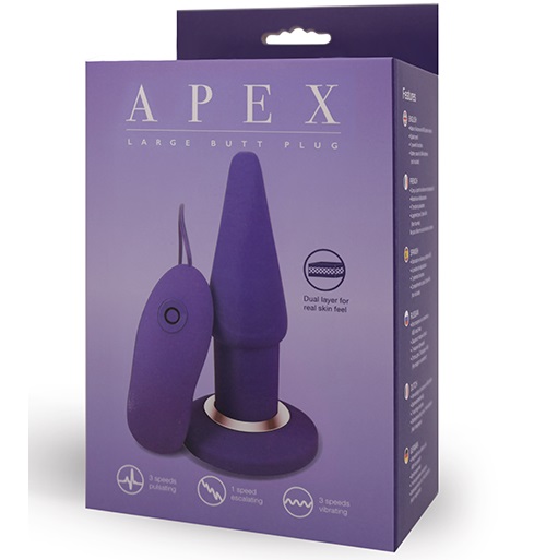 dd51060 - Анальная пробка "Apex Butt Plug Large" dd51060 - Анальная пробка "Apex Butt Plug Large"