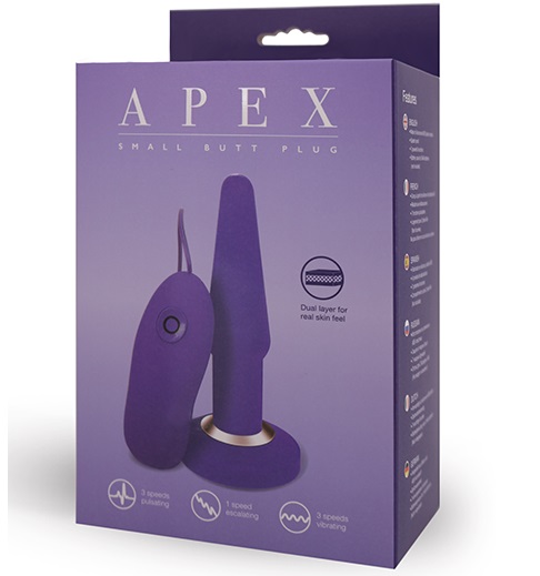 dd51061 - Анальная пробка "Apex Butt Plug Small" dd51061 - Анальная пробка "Apex Butt Plug Small"