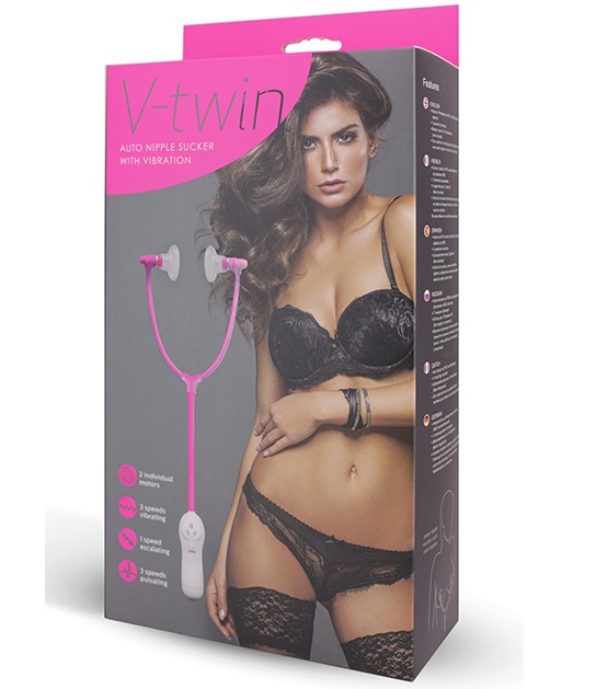 dd51057 - Помпа для сосков "V Twin Auto Nipple Sucker With Vibration" dd51057 - Помпа для сосков "V Twin Auto Nipple Sucker With Vibration"
