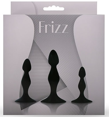 dd50973 - Набор анальных пробок "Frizz" dd50973 - Набор анальных пробок "Frizz"