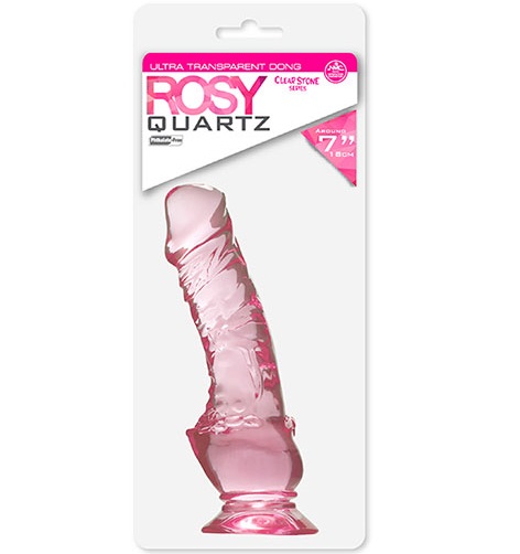 t111737 - Фаллоимитатор "Quartz Rosy" t111737 - Фаллоимитатор "Quartz Rosy"