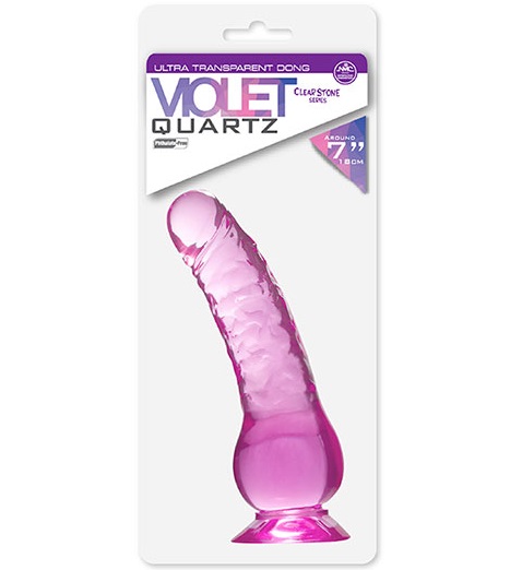 t111735 - Фаллоимитатор "Quartz Violet" t111735 - Фаллоимитатор "Quartz Violet"
