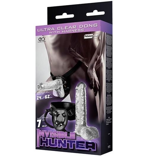 t111757 - Страпон "Invisible Hunter 7" t111757 - Страпон "Invisible Hunter 7"