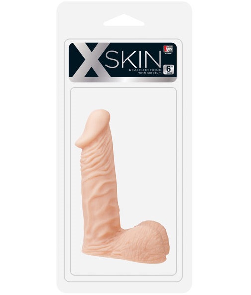 dd20609 - Фаллоимитатор "X Skin Realistic Dong 6" dd20609 - Фаллоимитатор "X Skin Realistic Dong 6"
