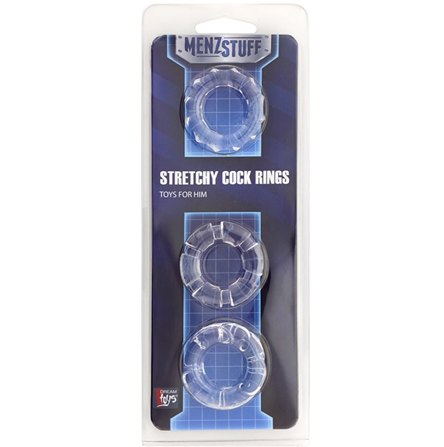 dd20835 - Набор колец "Stretchy Cock Rings" dd20835 - Набор колец "Stretchy Cock Rings"
