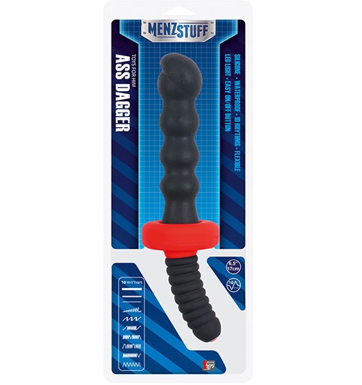 dd20900 - Анальный вибратор "Ass Dagger Knotted" dd20900 - Анальный вибратор "Ass Dagger Knotted"