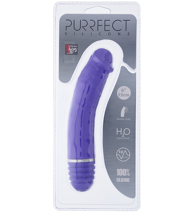 dd20883 - Вибромассажер "Purrfect Silicone Vibrator 6" dd20883 - Вибромассажер "Purrfect Silicone Vibrator 6"