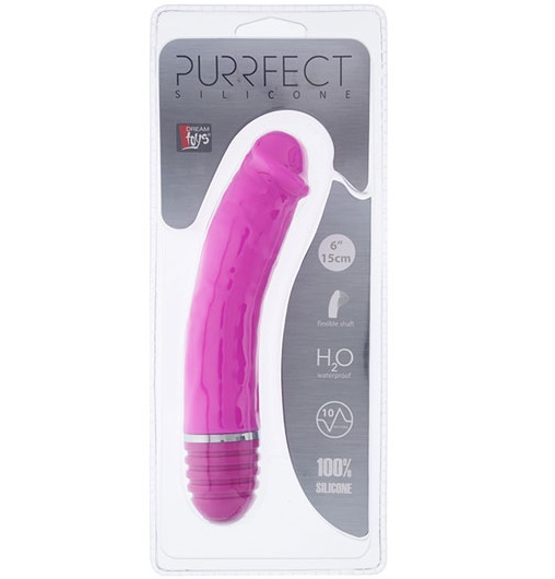 dd20885 - Вибромассажер "Purrfect Silicone Vibrator 6" dd20885 - Вибромассажер "Purrfect Silicone Vibrator 6"