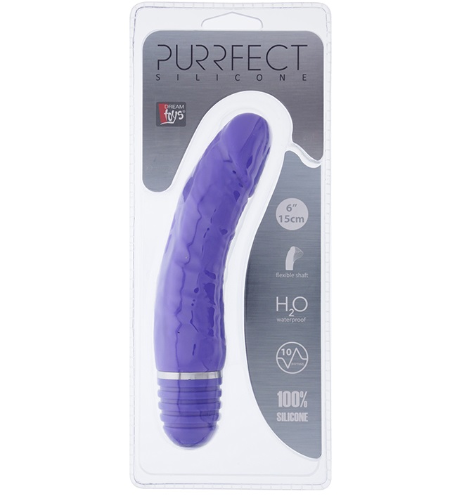 dd20886 - Вибромассажер "Purrfect Silicone Vibrator 6" dd20886 - Вибромассажер "Purrfect Silicone Vibrator 6"
