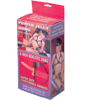 t110299 - Страпон "Power Jelly Dong" t110299 - Страпон "Power Jelly Dong"