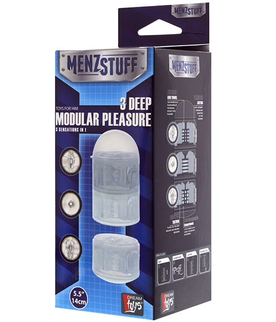 dd20734 - Мастурбатор "3 Deep Modular Pleasure" dd20734 - Мастурбатор "3 Deep Modular Pleasure"