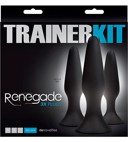 t280174 - Набор анальных пробок "Renegade 3X Plugs" t280174 - Набор анальных пробок "Renegade 3X Plugs"