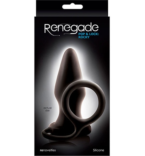 t280187 - Анальная пробка "Renegade Pop & Lock Rocky" t280187 - Анальная пробка "Renegade Pop & Lock Rocky"
