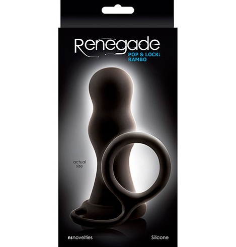 t280186 - Анальная пробка "Renegade Pop & Lock Rambo" t280186 - Анальная пробка "Renegade Pop & Lock Rambo"
