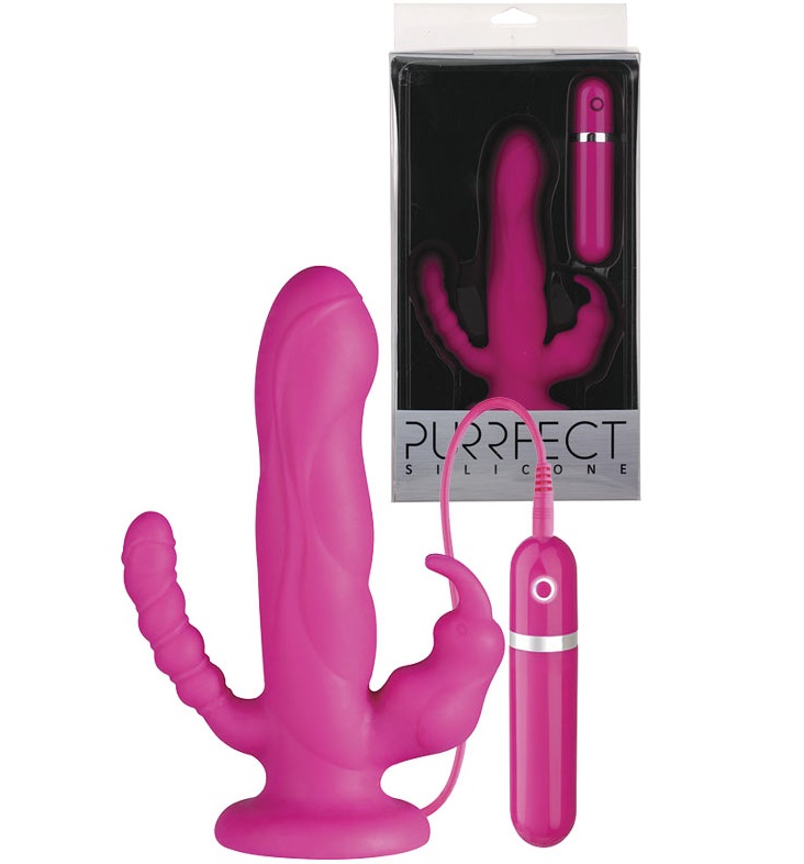 dd20801 - Вибромассажер "Purrfect Silicone" dd20801 - Вибромассажер "Purrfect Silicone"