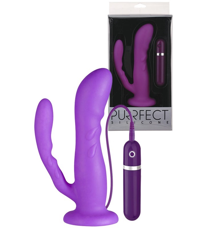 dd20799 - Вибромассажер "Purrfect Silicone" dd20799 - Вибромассажер "Purrfect Silicone"