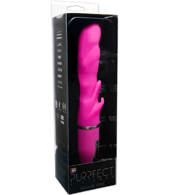 dd21093 - Вибромассажер "Purrfect Silicone Delux Vibe Pink" dd21093 - Вибромассажер "Purrfect Silicone Delux Vibe Pink"