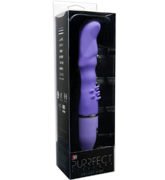 dd21090 - Вибромассажер "Purrfect Silicone Delux Vibe Purple" dd21090 - Вибромассажер "Purrfect Silicone Delux Vibe Purple"