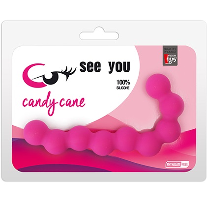 dd21227 - Анальная цепочка "See You Candy Cane" dd21227 - Анальная цепочка "See You Candy Cane"