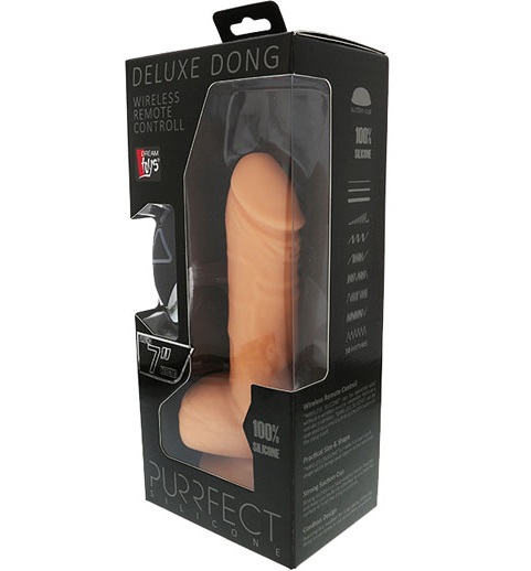 dd21029 - Вибромассажер "Purrfect Silicone Deluxe Remote Vibe 7" dd21029 - Вибромассажер "Purrfect Silicone Deluxe Remote Vibe 7"