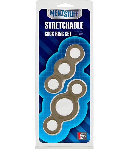 dd21165 - Набор колец "Stretchable Cock Ring Set" dd21165 - Набор колец "Stretchable Cock Ring Set"